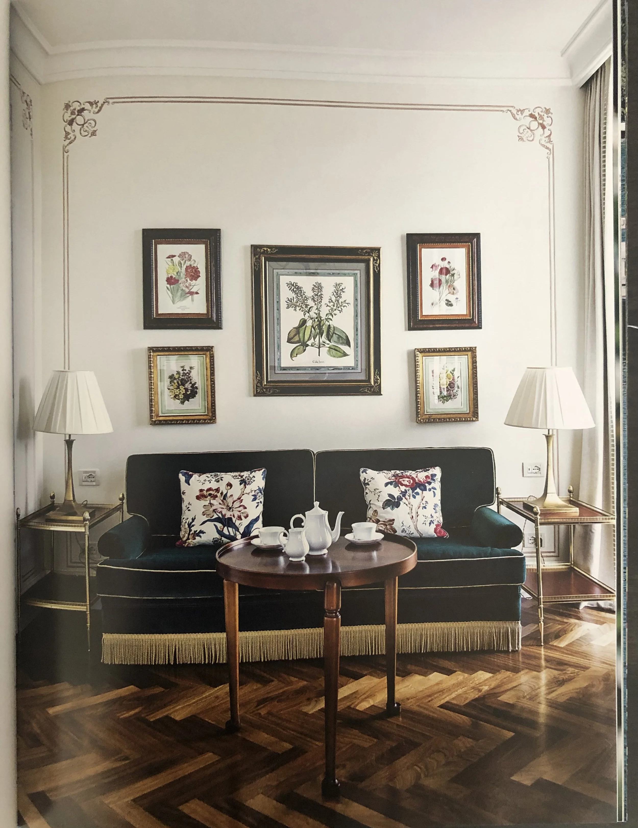 Elegant Dressing, Stylish Dining, Living with Art, Interior Design